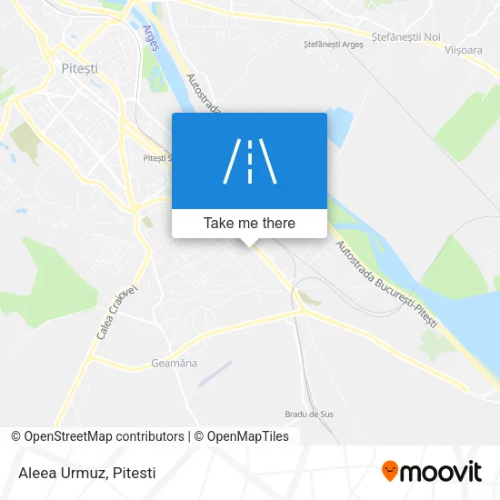 Aleea Urmuz map
