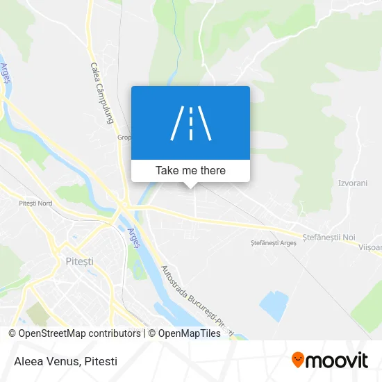 Aleea Venus map