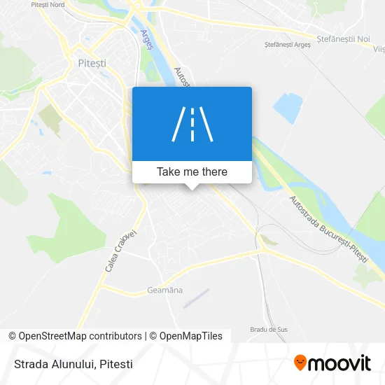 Strada Alunului map