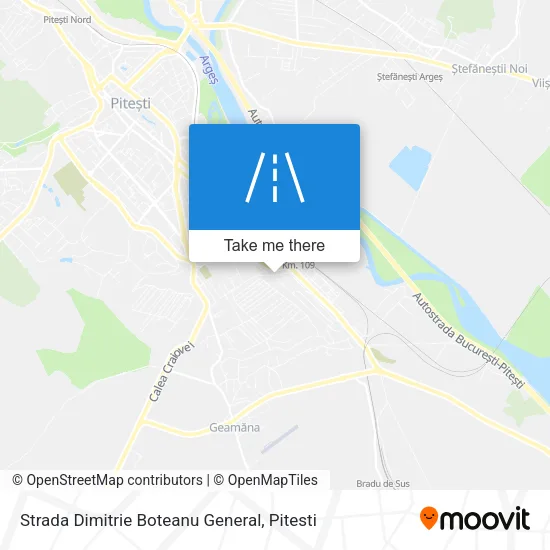 Strada Dimitrie Boteanu General map
