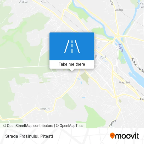 Strada Frasinului map