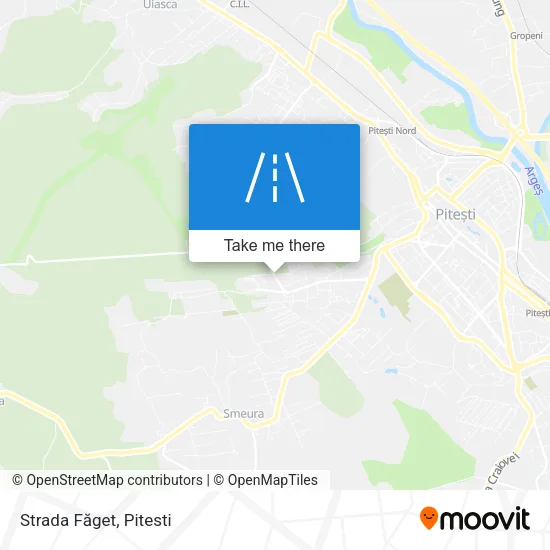 Strada Făget map