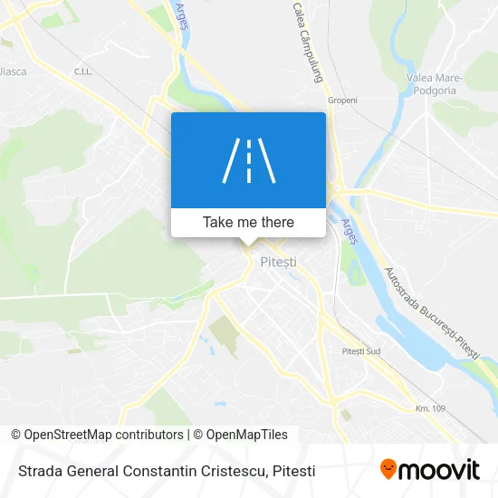 Strada General Constantin Cristescu map