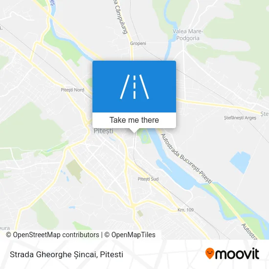Strada Gheorghe Șincai map