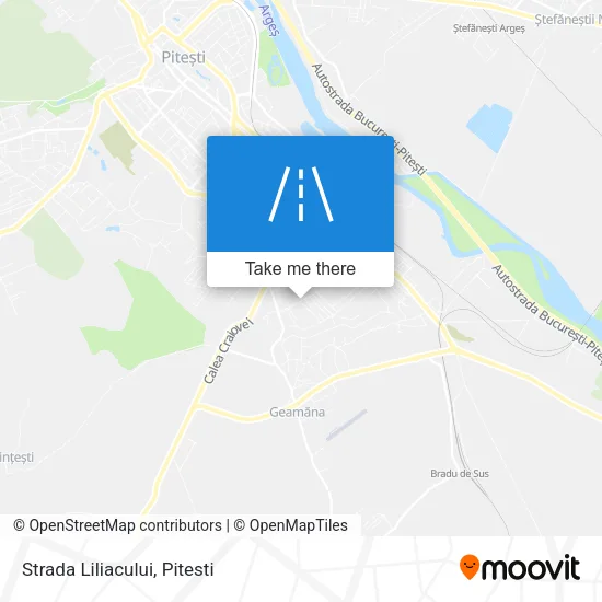 Strada Liliacului map