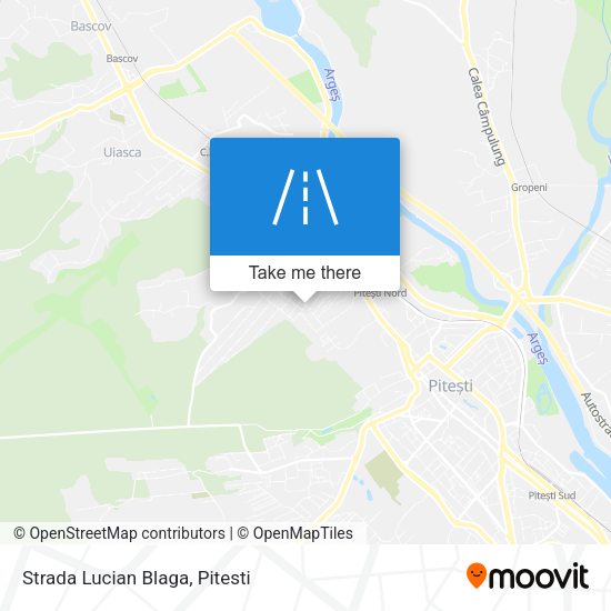 Strada Lucian Blaga map
