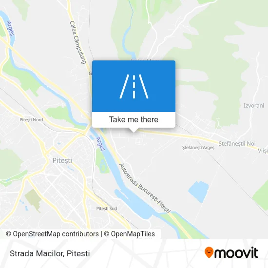 Strada Macilor map