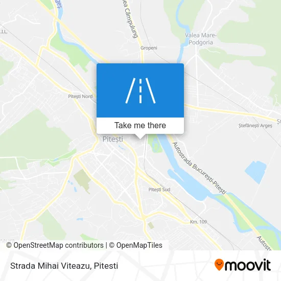 Strada Mihai Viteazu map