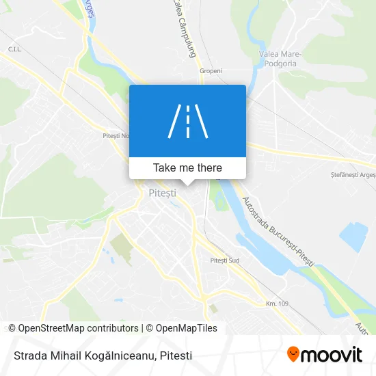 Strada Mihail Kogălniceanu map