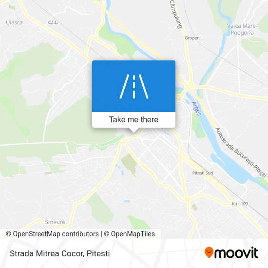 Strada Mitrea Cocor map