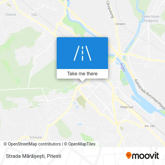 Strada Mărășești map