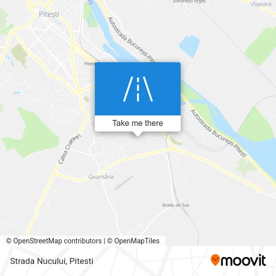 Strada Nucului map