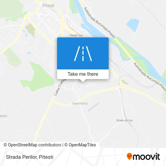 Strada Perilor map