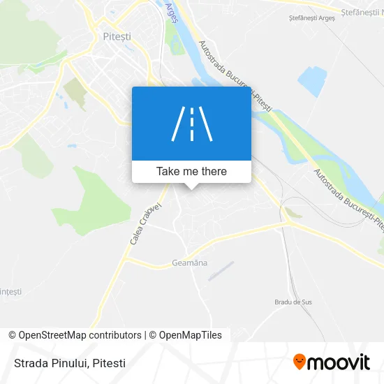 Strada Pinului map