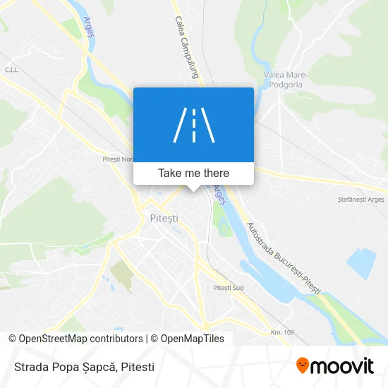 Strada Popa Șapcă map