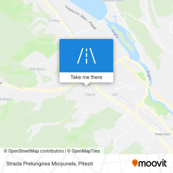Strada Prelungirea Micșunele map