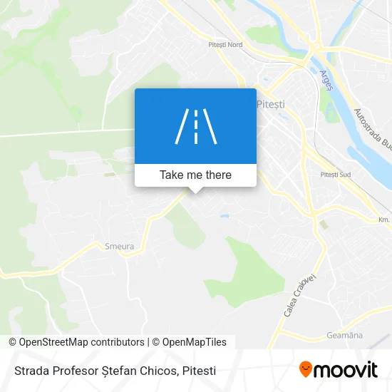 Strada Profesor Ștefan Chicos map
