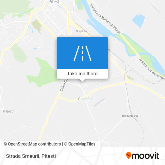 Strada Smeurii map
