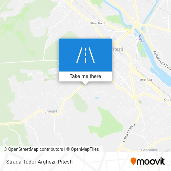 Strada Tudor Arghezi map