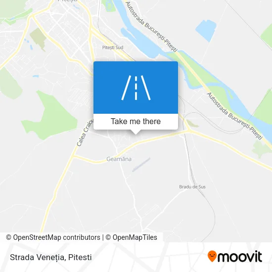 Strada Veneția map