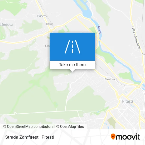 Strada Zamfirești map