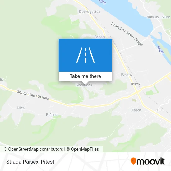 Strada Paisex map