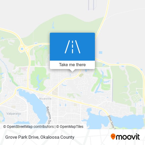 Mapa de Grove Park Drive