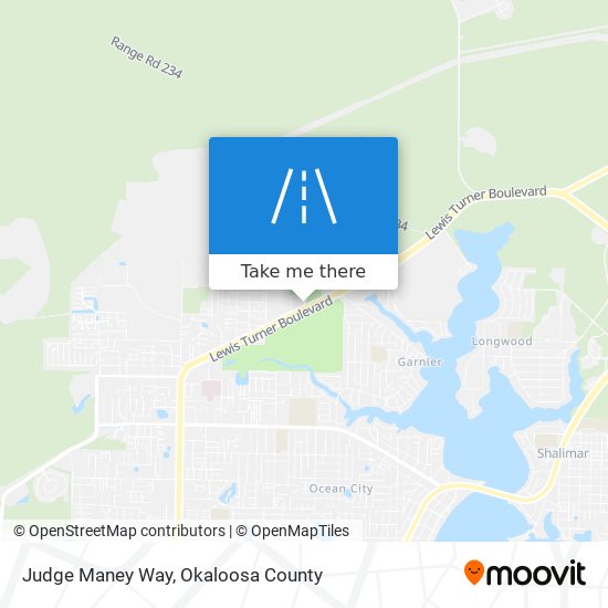 Judge Maney Way map