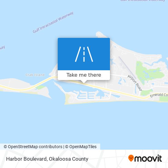 Mapa de Harbor Boulevard