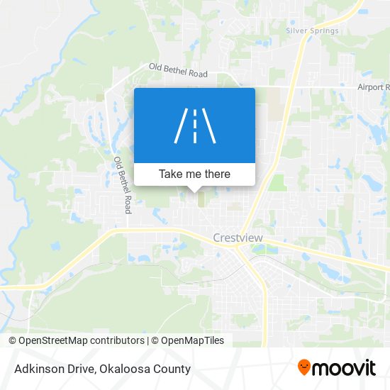 Adkinson Drive map