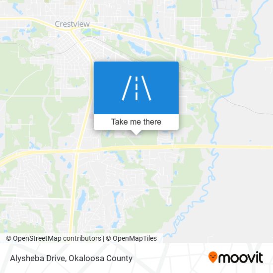 Alysheba Drive map