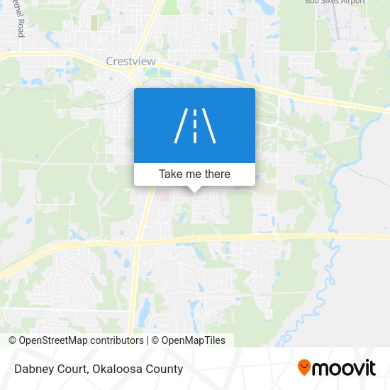Mapa de Dabney Court