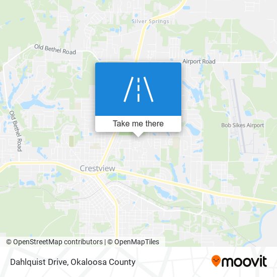 Dahlquist Drive map