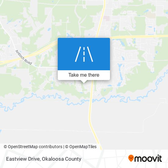 Eastview Drive map