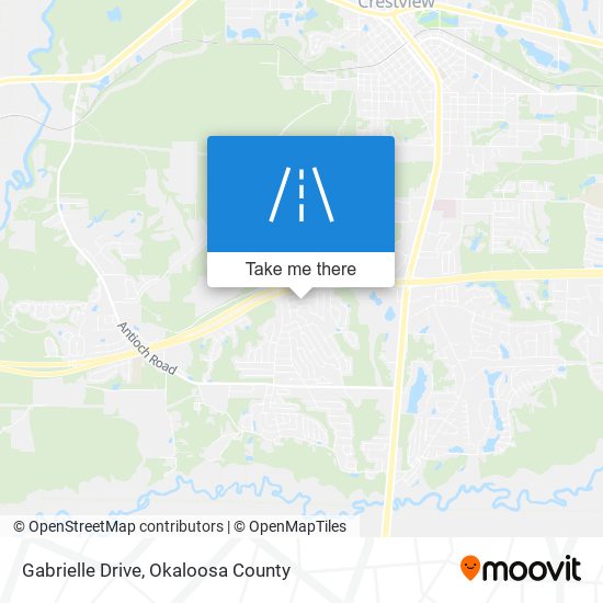 Gabrielle Drive map