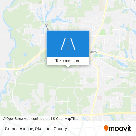 Grimes Avenue map