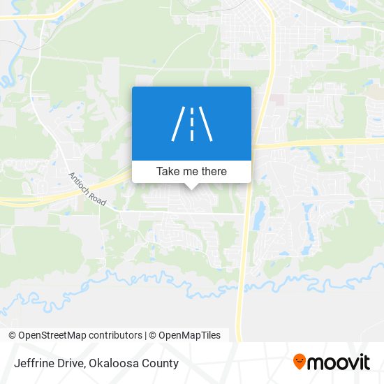 Mapa de Jeffrine Drive