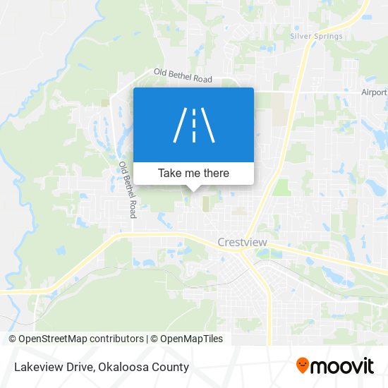 Lakeview Drive map