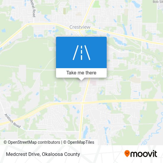 Medcrest Drive map