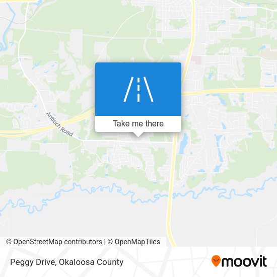 Mapa de Peggy Drive