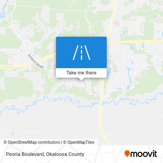 Mapa de Peoria Boulevard