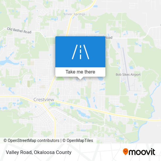 Valley Road map