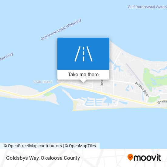 Mapa de Goldsbys Way