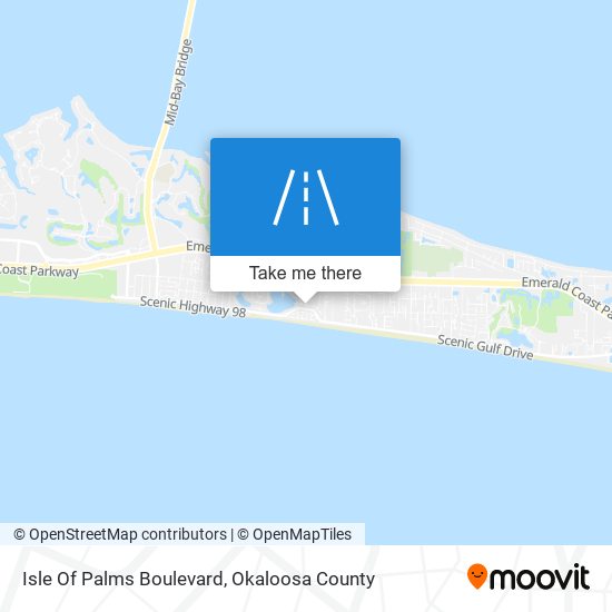 Isle Of Palms Boulevard map