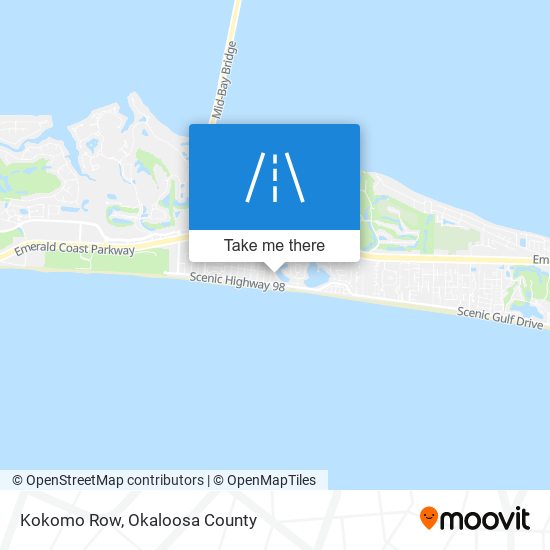 Kokomo Row map