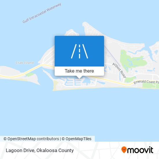 Mapa de Lagoon Drive