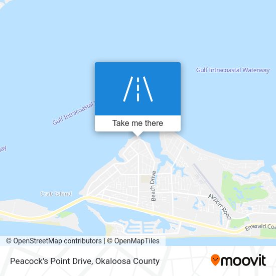Mapa de Peacock's Point Drive