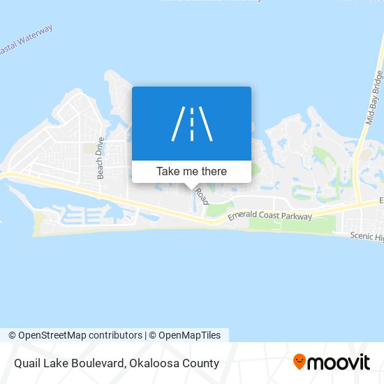 Mapa de Quail Lake Boulevard