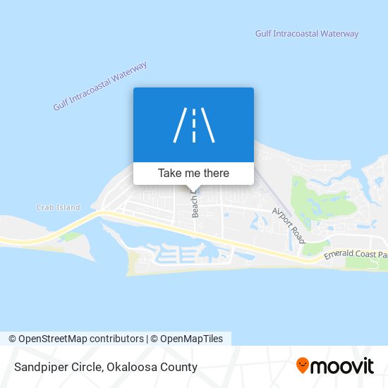 Sandpiper Circle map