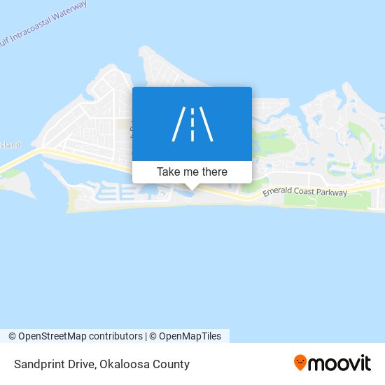 Sandprint Drive map